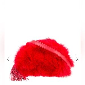 Loeffler Randall
Leather-Trimmed Fox Fur Crossbody
